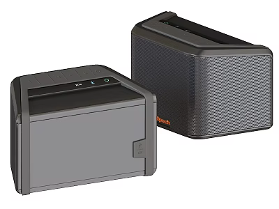 Bluetooth Wireless Speakers With Modern Design And High Quality Sound Output 3d model
