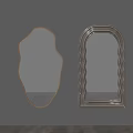 Modern Decorative Mirrors With Various Shapes Reflecting Interior Room Decor
