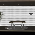 Modern Guzheng Room 3d model