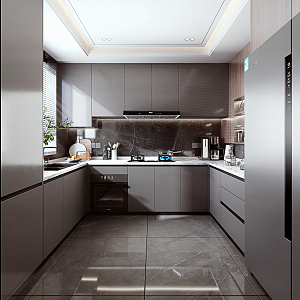 Modern Kitchen 3d model