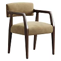 Modern Upholstered Accent Chair With Wooden Frame And Checkered Fabric