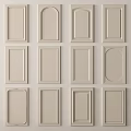 Stylish Decorative Wainscoting Wall Panels With Various Design Shapes And Styles For Interior Decoration