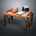 Rustic Wooden Dining Chair Featuring Natural Tree Trunk Legs And Organic Design