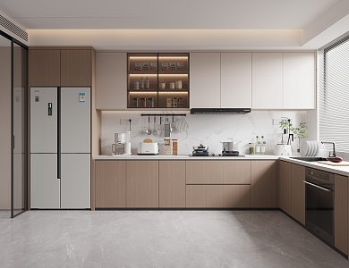 Modern Kitchen 3d model