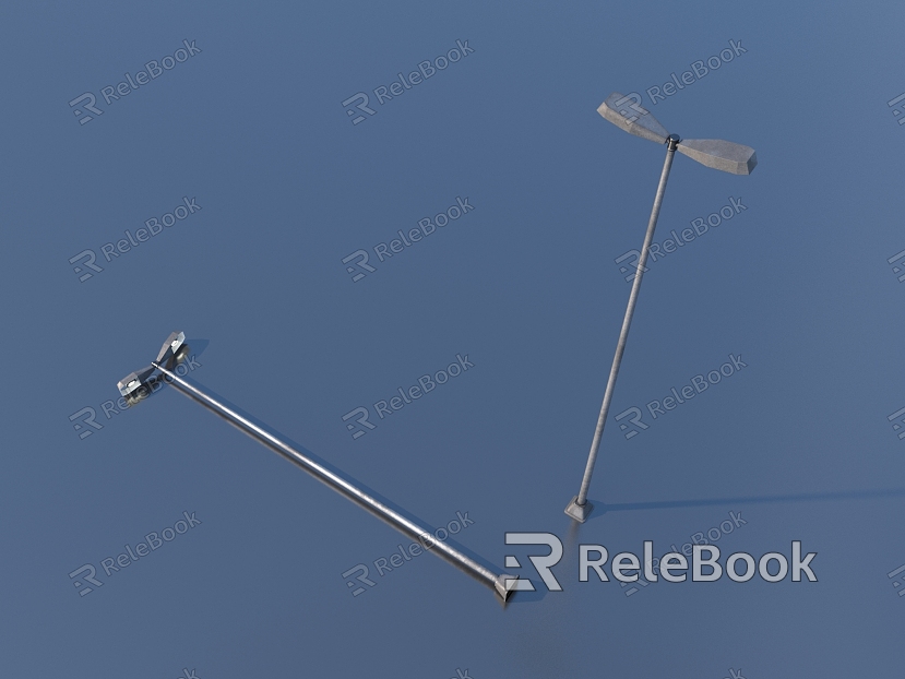 Street lamp landscape lamp outdoor sketch public facilities model