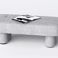 Modern sofa stool sofa stool 3d model