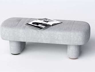 Modern sofa stool sofa stool 3d model