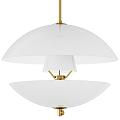 Fritz Hansen Modern Minimalist Italian Chandelier 3d model