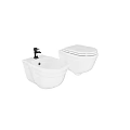 White Ceramic Toilet Collection Featuring Various Styles And Modern Design Elements