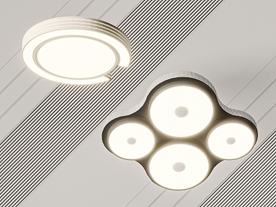 modern ceiling lamp 3d model