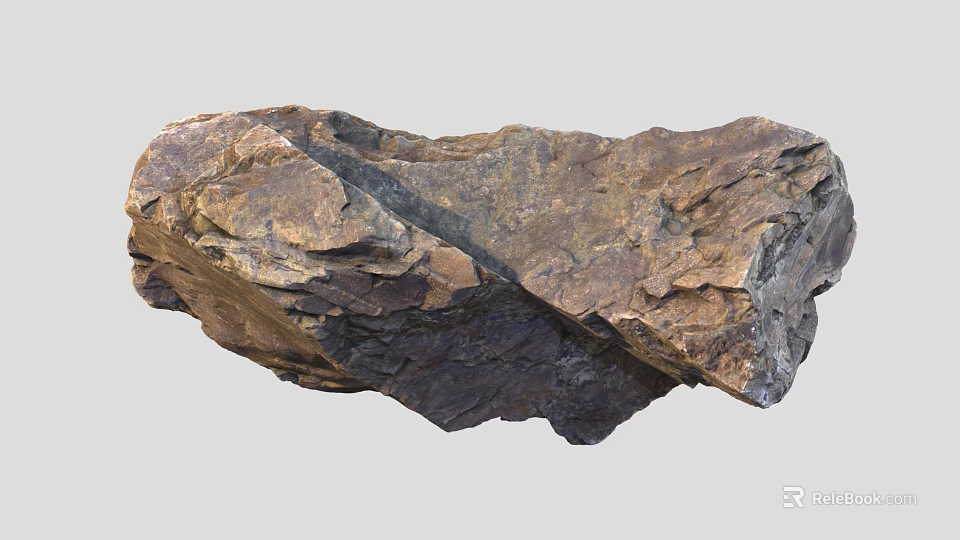 Natural Stone And Wood With Rustic Texture For Home Decor Accents 3d model 