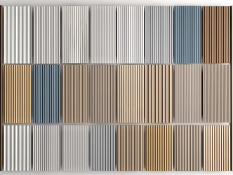 Modern wall panel background wall decorative panel 3d model