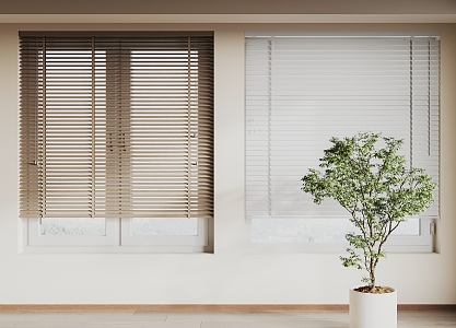 Modern venetian blinds 3d model