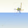 Aerial Planning Of Modern Urban Complex Featuring Green Rooftops And Curved Building Shapes