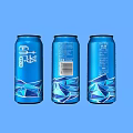 drinks cola sprite milk juice beer 3d model