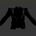 Elegant Black Suit Jacket Classic Design For Formal And Professional Wear