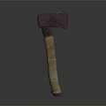 Tomahawk Axe Wooden Axe Handle Axe Mountain Axe Chopping Wood Axe Chopping Wood Axe Magic Axe 3d model