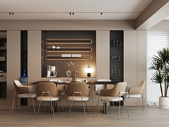 Modern Restaurant 3d model