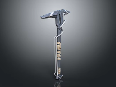 Modern Mountaineering Pick Snow Shovel Mountaineering Shovel Mountaineering Pry 3d model