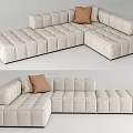 Minotti corner sofa 3d model