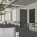 Modern Open Concept Clothing Store Interior With Bright Space And Stylish Display Areas