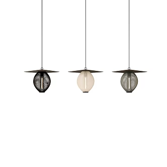 GUBI modern chandelier 3d model