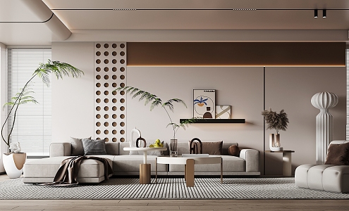 The Silent Living Room 3d model