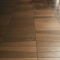 Natural Wooden Flooring Planks With Clear Grain And Warm Color Tones