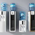 Modern water dispenser water dispenser water purifier 3d model