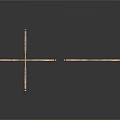 Durable Metal Cross Support Bars For Furniture Assembly And Structural Use