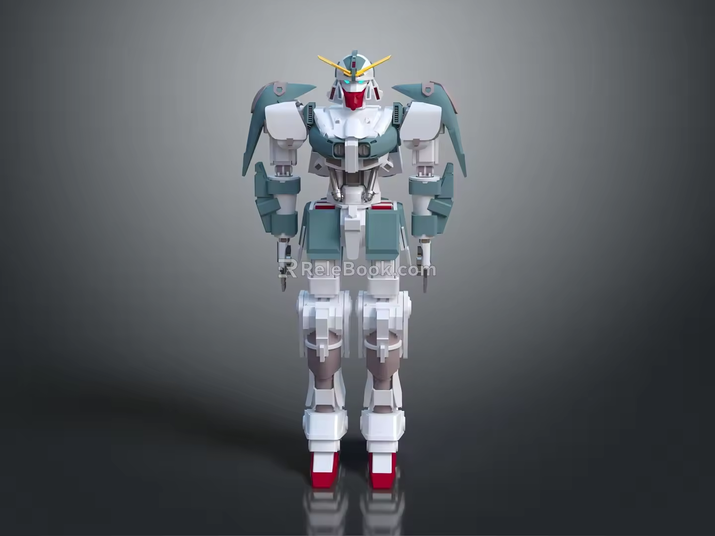 Modern Robot Mech Warrior Mech Soldier Machine Battlearm Mechanical Battlearm 3d model