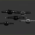 Casual and Tactical Clothing Collection Featuring Jackets Hoodies and Vests on Mannequins