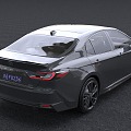 Hyundai Toyota Camry sedan car 3d model