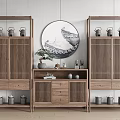 New Chinese Antique Rack 3d model