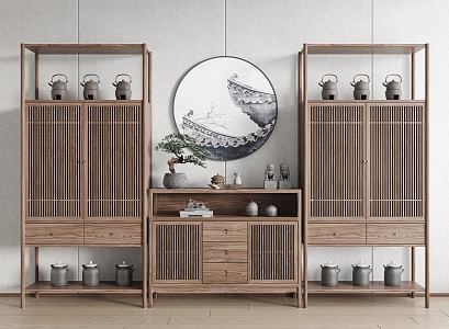 New Chinese Antique Rack 3d model