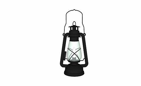 Kerosene lamp 3d model