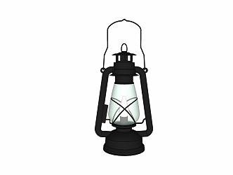 Kerosene lamp 3d model