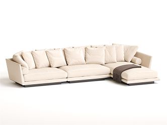 modern corner sofa leisure sofa 3d model