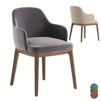 Exquisite single chair 3d model