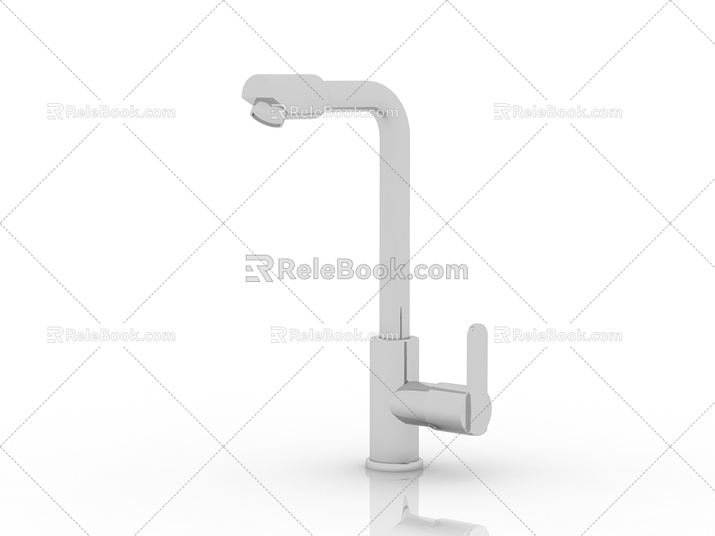 Modern faucet 3d model