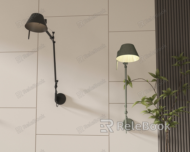 Wall lamp combination model