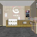 Luxury Jewelry Store Interior Design With Elegant Display Cases Golden Counter And Soft Lighting