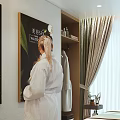Luxurious SPA Treatment Room With Massage Bed And Elegant Decor