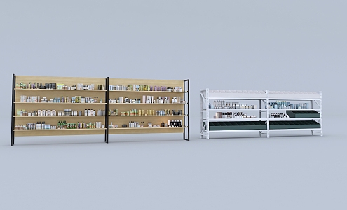 Cosmetic Shelf 1 3d model