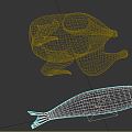 Modern Fish 3d model