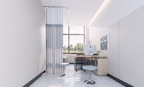 Modern Clinic 3d model