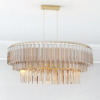 Crystal chandelier 3d model