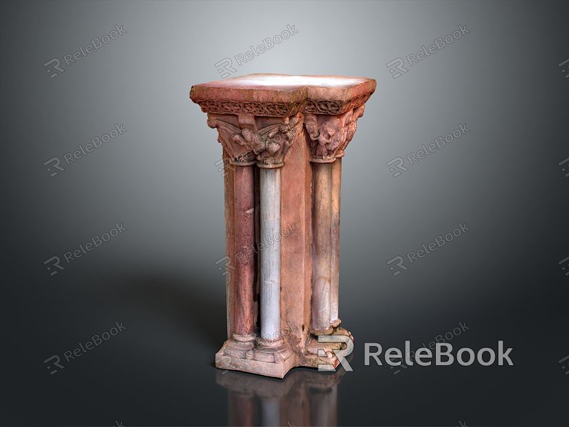 Columns Stone Columns Stone Columns Old Columns Roman Columns Roman Columns Classical Columns Greek Columns model