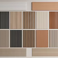 Different Colored Wall Panels for Interior Design with Various Textures and Styles