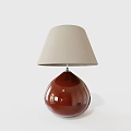 Modern Chestnut Table Lamp Bedside Lamp Nightlight 3d model